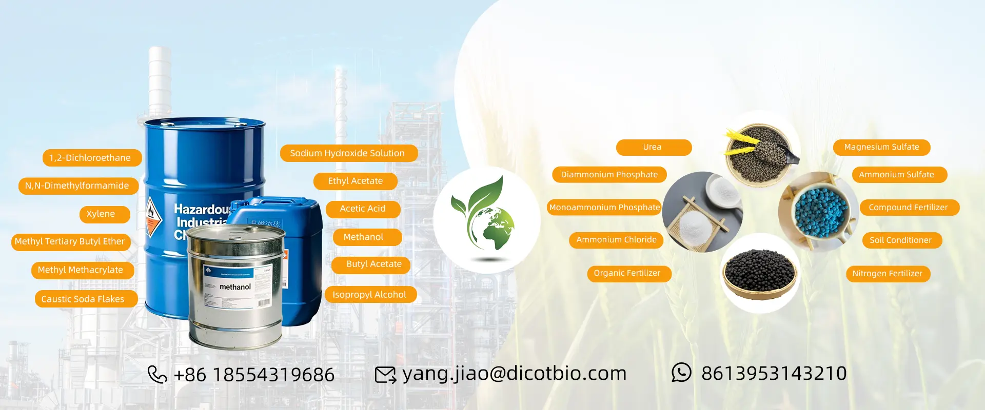 Nhà sản xuất phân bón và nguyên liệu nông nghiệp hiệu quả cao